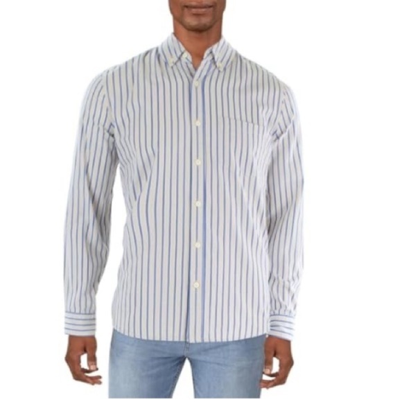 OKC Thunder Antigua Men’s Long Sleeve Button-Down Collared Shirt S - Picture 1 of 7